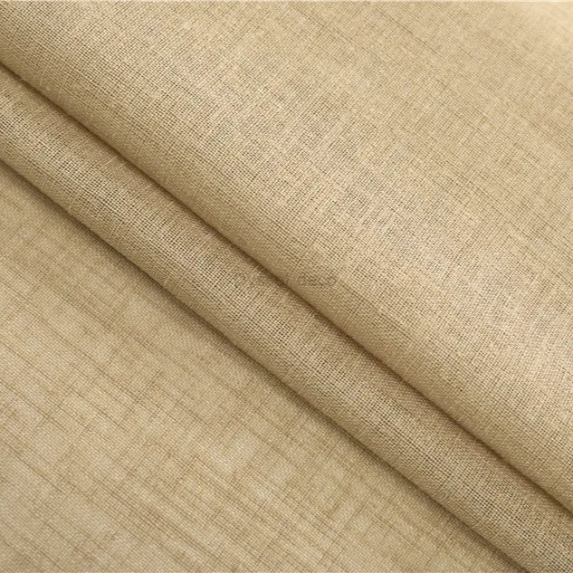 Rideau Voilage Couleur Sable - La Maison des Rideaux