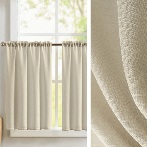Rideaux Cuisine Moderne Taupe - La Maison des Rideaux